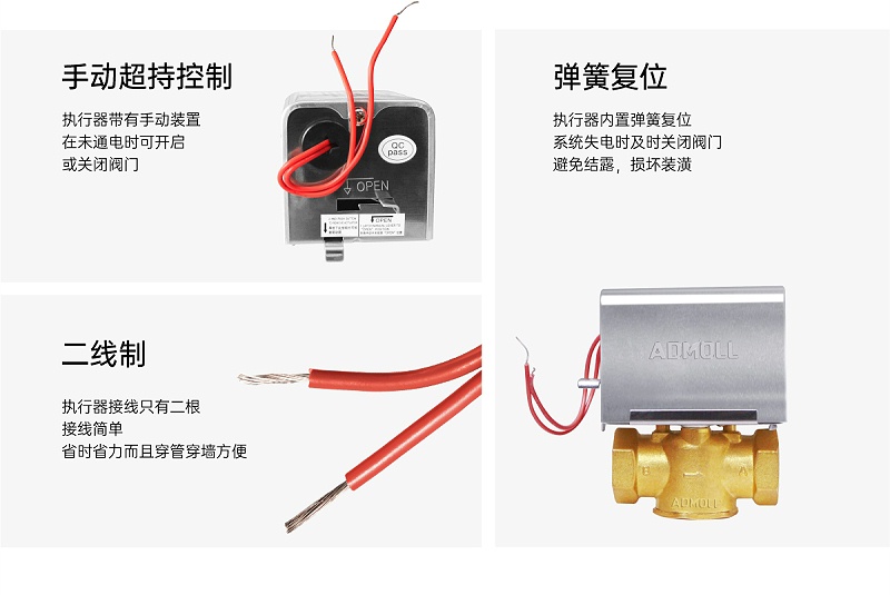 空調(diào)電動(dòng)二通閥為什么裝在回水管-艾德默閥門