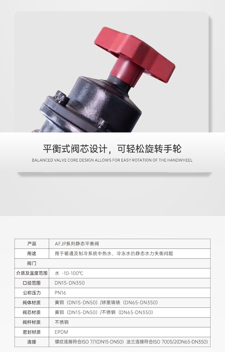 艾德默閥門解讀：靜態(tài)平衡閥“0”非全關(guān)