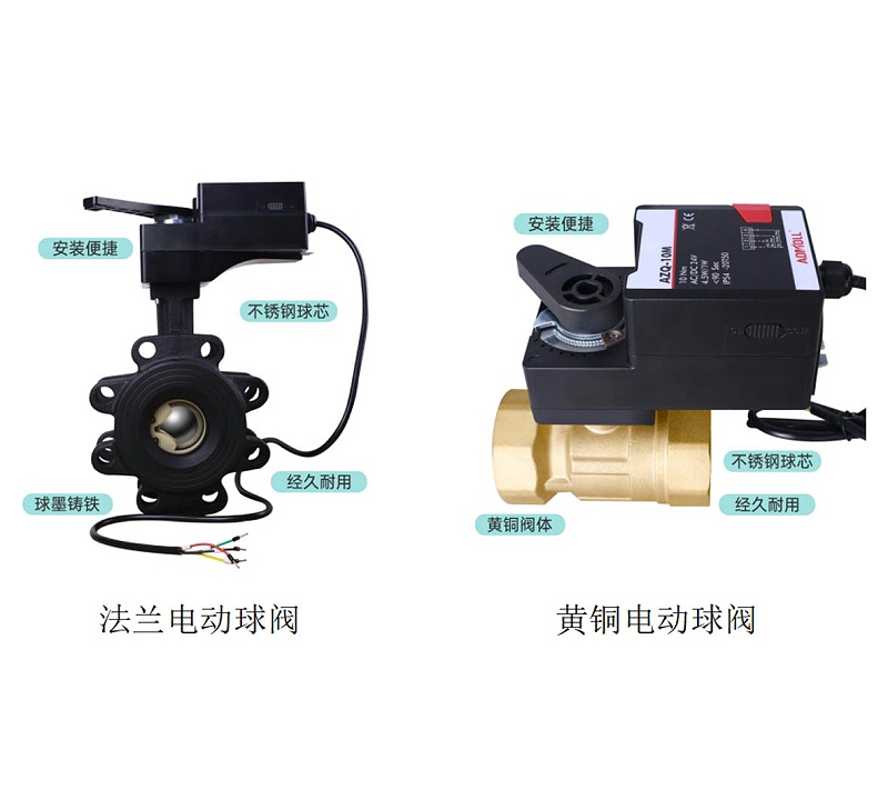 水系統(tǒng)閥門怎么選？艾德默揭秘電動球閥VS閘閥！