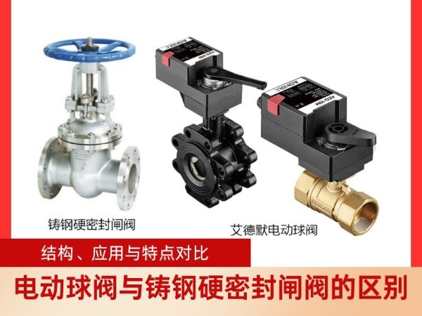 電動(dòng)球閥與鑄鋼硬密封閘閥的區(qū)別：五個(gè)方面對(duì)比