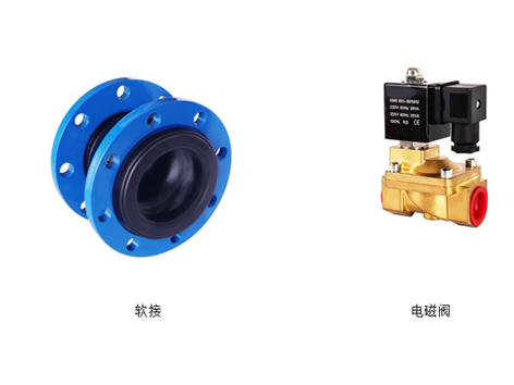 風(fēng)機(jī)盤管軟接前面接電磁閥-艾德默閥門