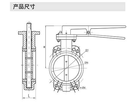 手柄蝶閥從軸滴水怎么修-艾德默閥門
