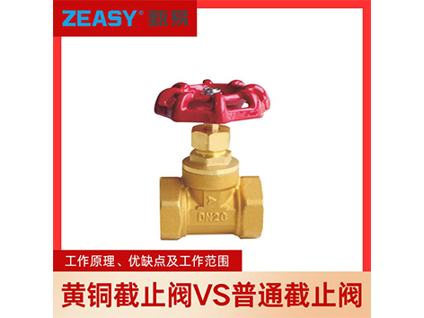黃銅截止閥<i style='color:red'>vs</i>普通截止閥：揭秘性能差異與適用邊界